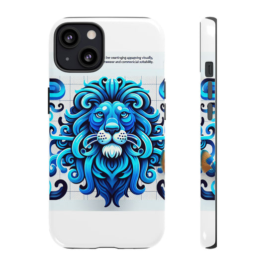 Vibrant 3D Lion Art Phone Case for Stylish Protection and Self-Expression Compatible with iPhone 13, 14, 15 & 16 – all models including Pro, Pro Max & Plus