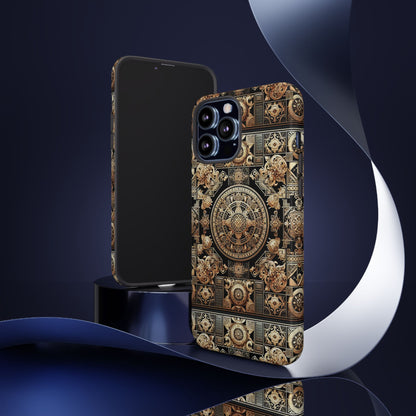 Pattern Image 8 Vibrant Shockproof Phone Case for Anime and Comic Fans with Ornate Baroque Design Compatible with iPhone 13, 14, 15 & 16 – all models including Pro, Pro Max & Plus