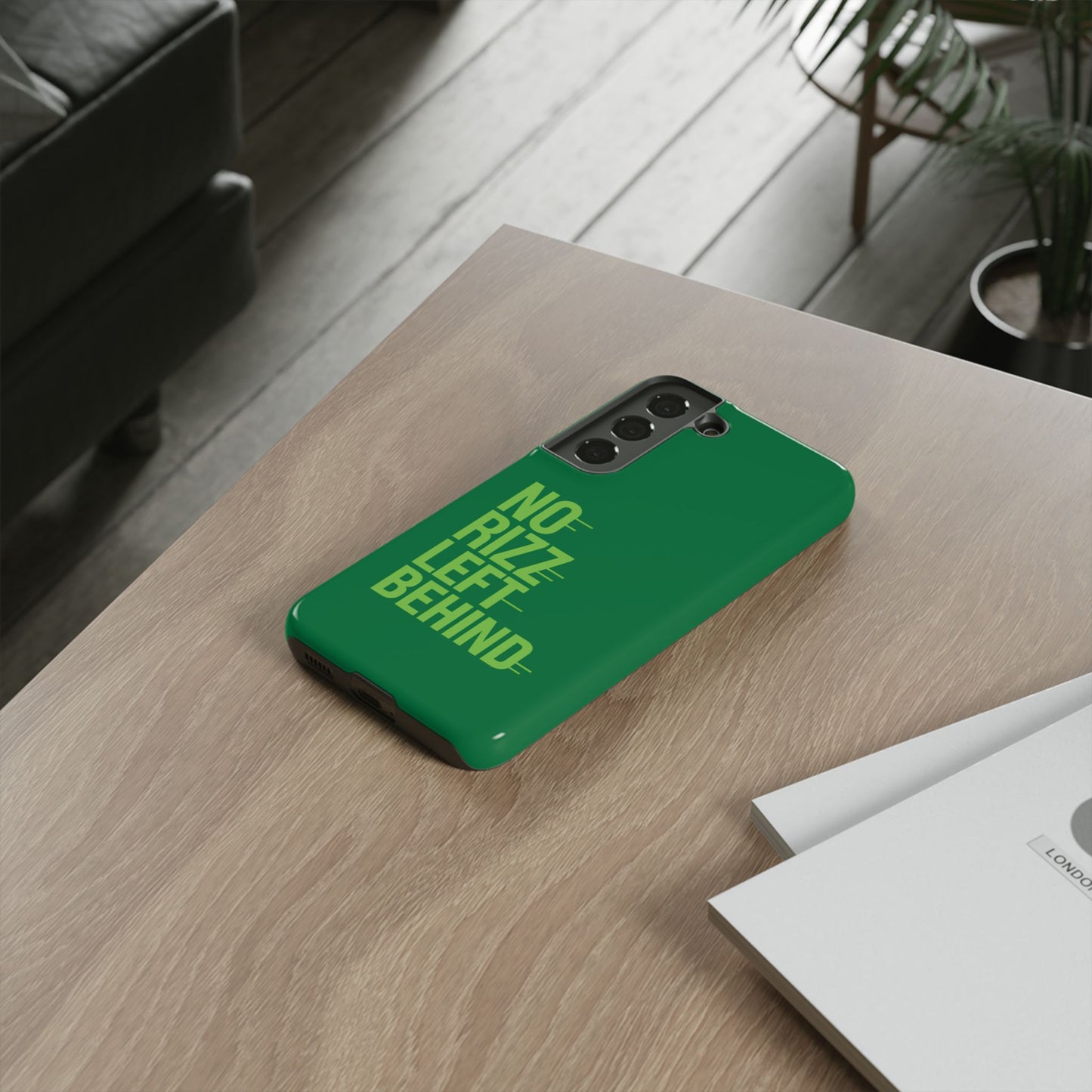 tough cases - no rizz left behind phone case for ultimate protection and style