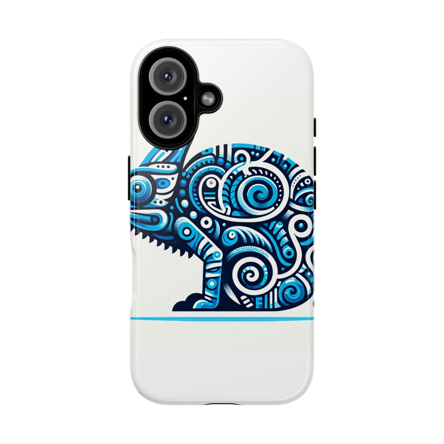 vibrant 3d chameleon design protective phone case for creative individuals stylish protection compatible with iphone 13, 14, 15 & 16 – all models including pro, pro max & plus