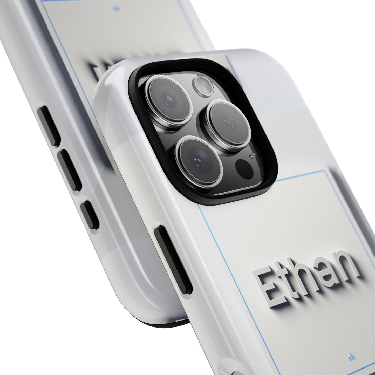 ethan blue 3d wrap phone case for men and women shock absorption durable silicone protective cover with vivid anime and comic design