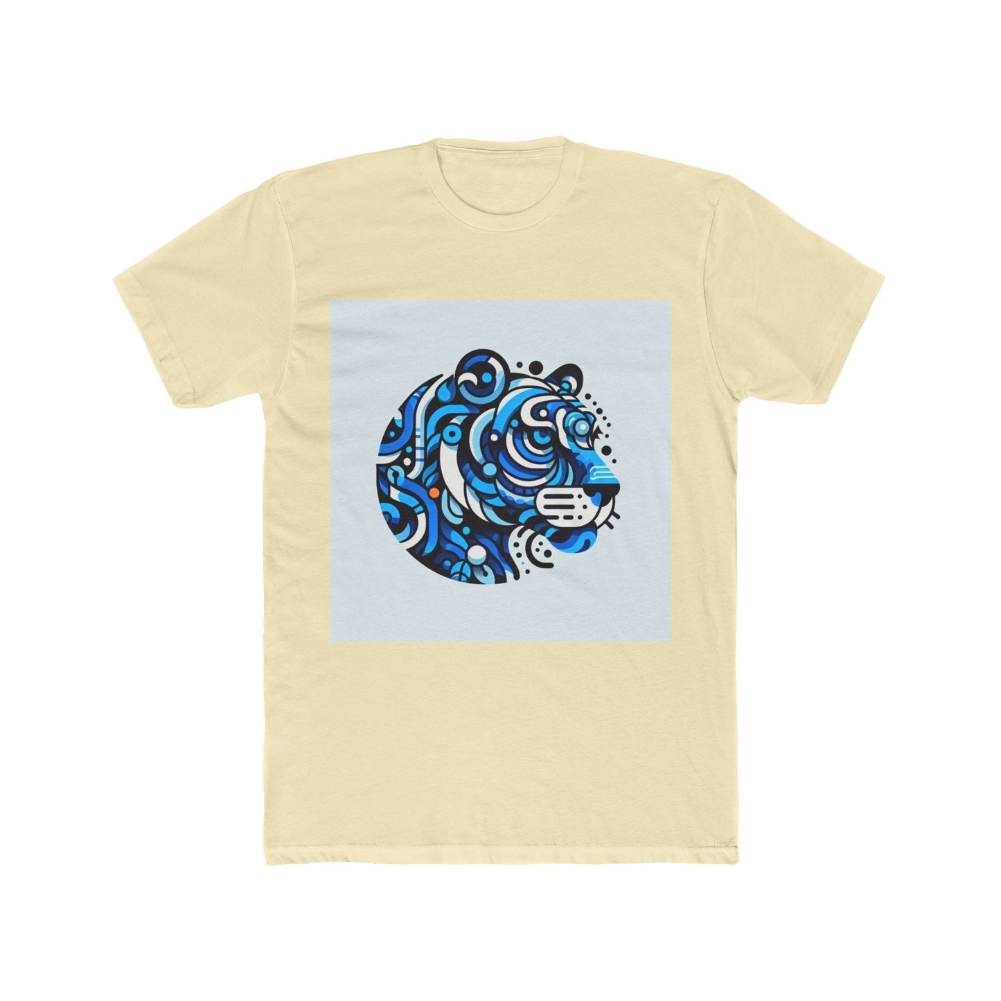 unisex t-shirt with blue animal graphic – trendy 22 design, stylish & comfortable tee for fashion-forward men & women