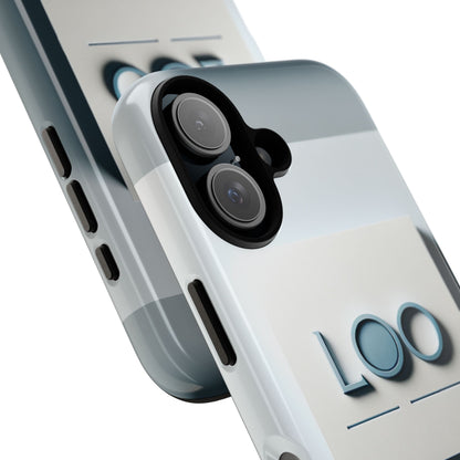 Leo Blue Anime Retro Comic Style Shockproof Phone Case for Men and Women with Vibrant 3D Wrap Design