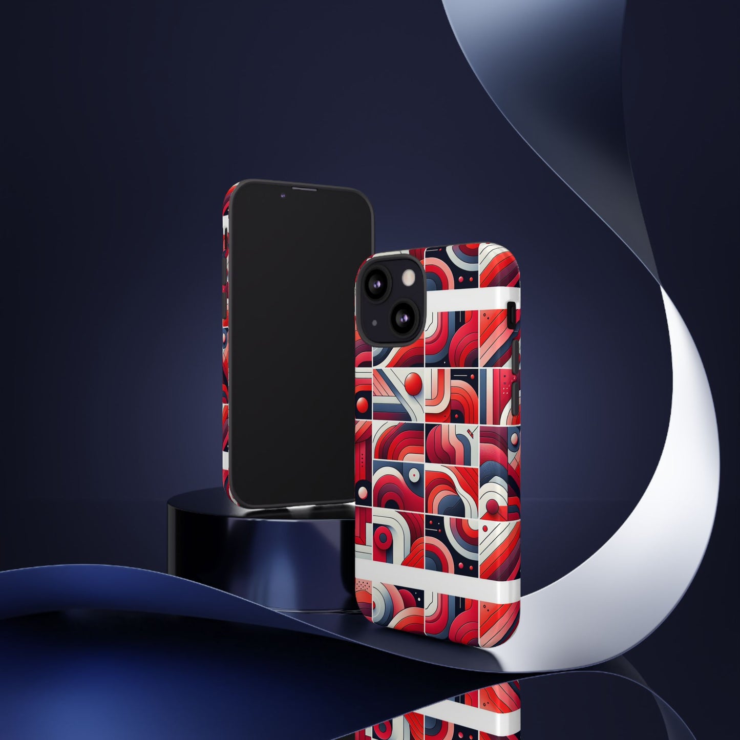 pattern image 3 vibrant shockproof phone case for anime and comic fans - stylish impact protection with abstract art design compatible with iphone 13, 14, 15 & 16 – all models including pro, pro max & plus