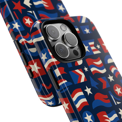 Multicolour Retro Abstract Protective Phone Case with 3D Wrap Design for Unique Style – Compatible with iPhone 13, 14, 15 & 16 – All Models Including Pro, Pro Max & Plus