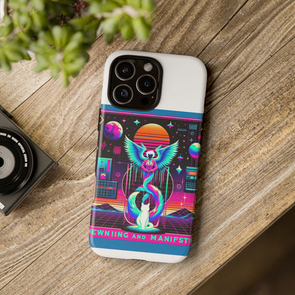 Mewing And Manifesting Vibrant 3D Protective Phone Case