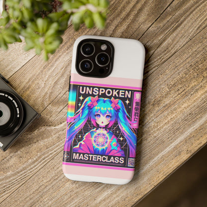 Unspoken Riz Masterclass Protective Phone Case, 3D Wrap Design, Durable Shock Absorption, UV Protected, Ideal Gift for Anime and Comic Fans, Glossy or Matte Finish