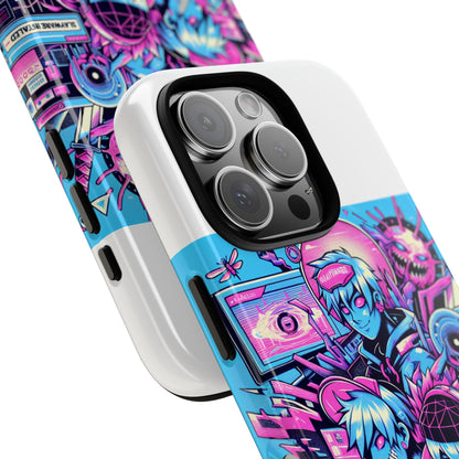 Slayware Installed Protective Phone Case with 3D Wrap Design for Anime and Comic Culture Lovers