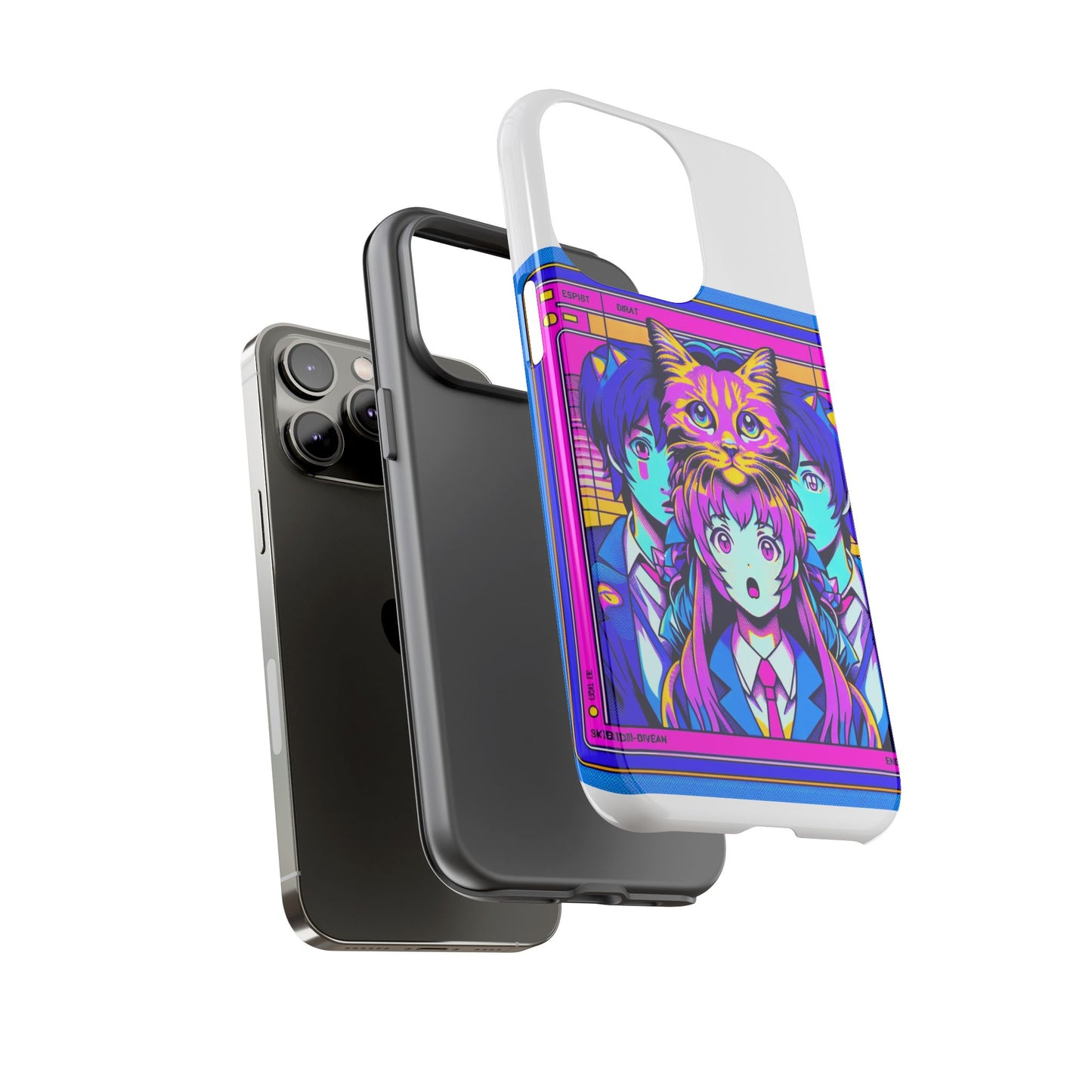 skibidi-driven development protective phone case for anime fans, 3d wrap design, durable tpu silicone, uv protected, ideal gift for birthdays and holidays