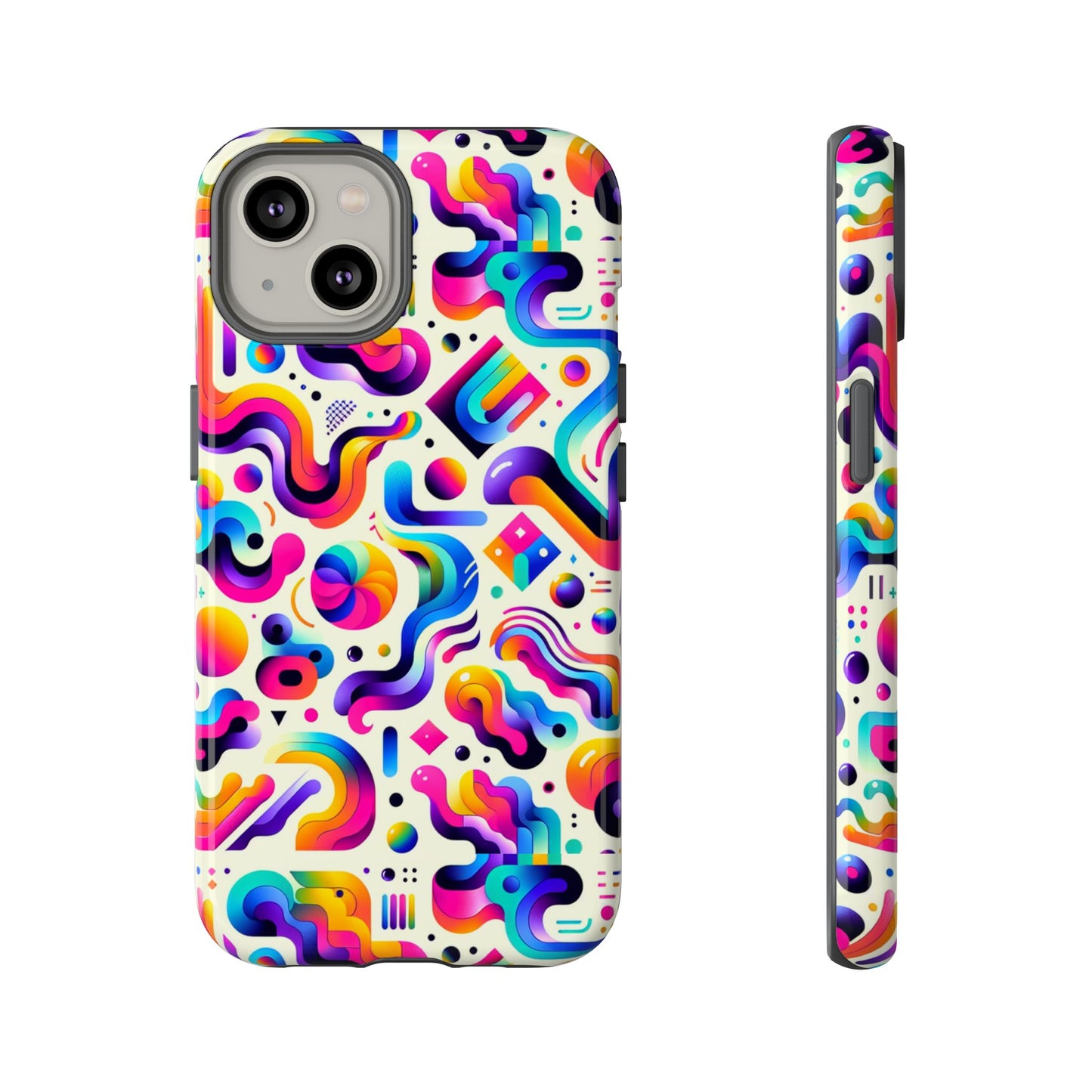 pattern image 7 vibrant 3d wrap phone case for anime and comic style protection