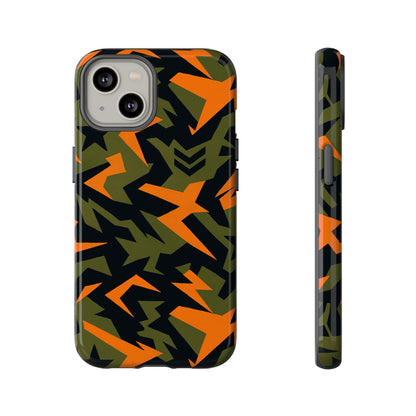 Military Camouflage 3D Wrap Protective Phone Case for Bold Expression and Unique Style Compatible with iPhone 13, 14, 15 & 16 – All Models Including Pro, Pro Max & Plus