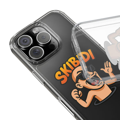 Funny SKIBIDI Clear Phone Case - Stylish & Protective Accessory for iPhone and Samsung - Vibrant Design, Slim Fit, Shock-Absorbing, Scratch-Resistant, Perfect Gift for Tech Lovers