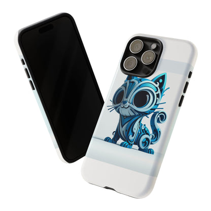 Vibrant 3D Cat Design Phone Case – Playful Protection Accessory for Self-Expression – Compatible with iPhone 13, 14, 15 & 16 – all models including Pro, Pro Max & Plus