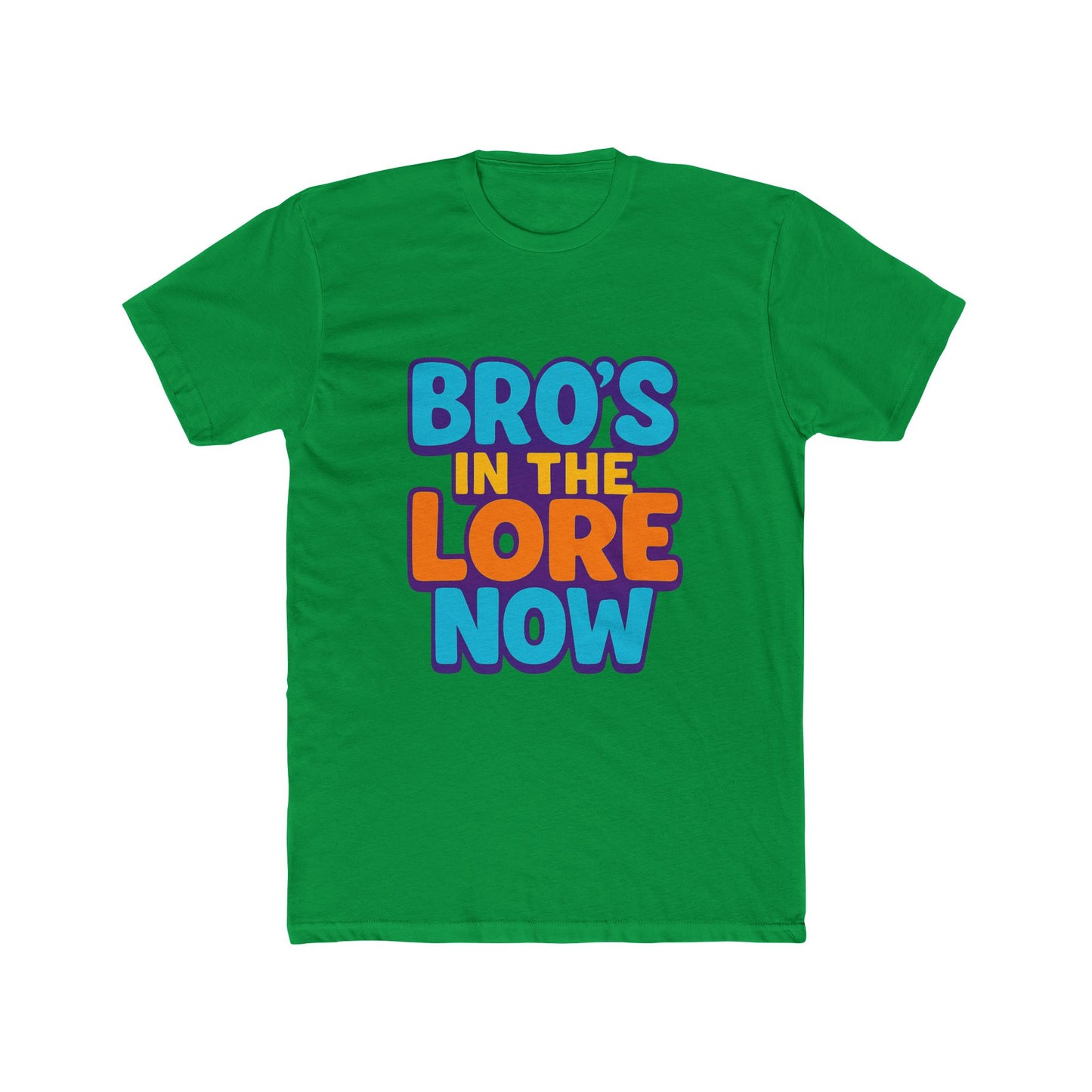 bro's in the lore now unisex t-shirt - funny meme art for gamers, meme lovers, unique gift & decor