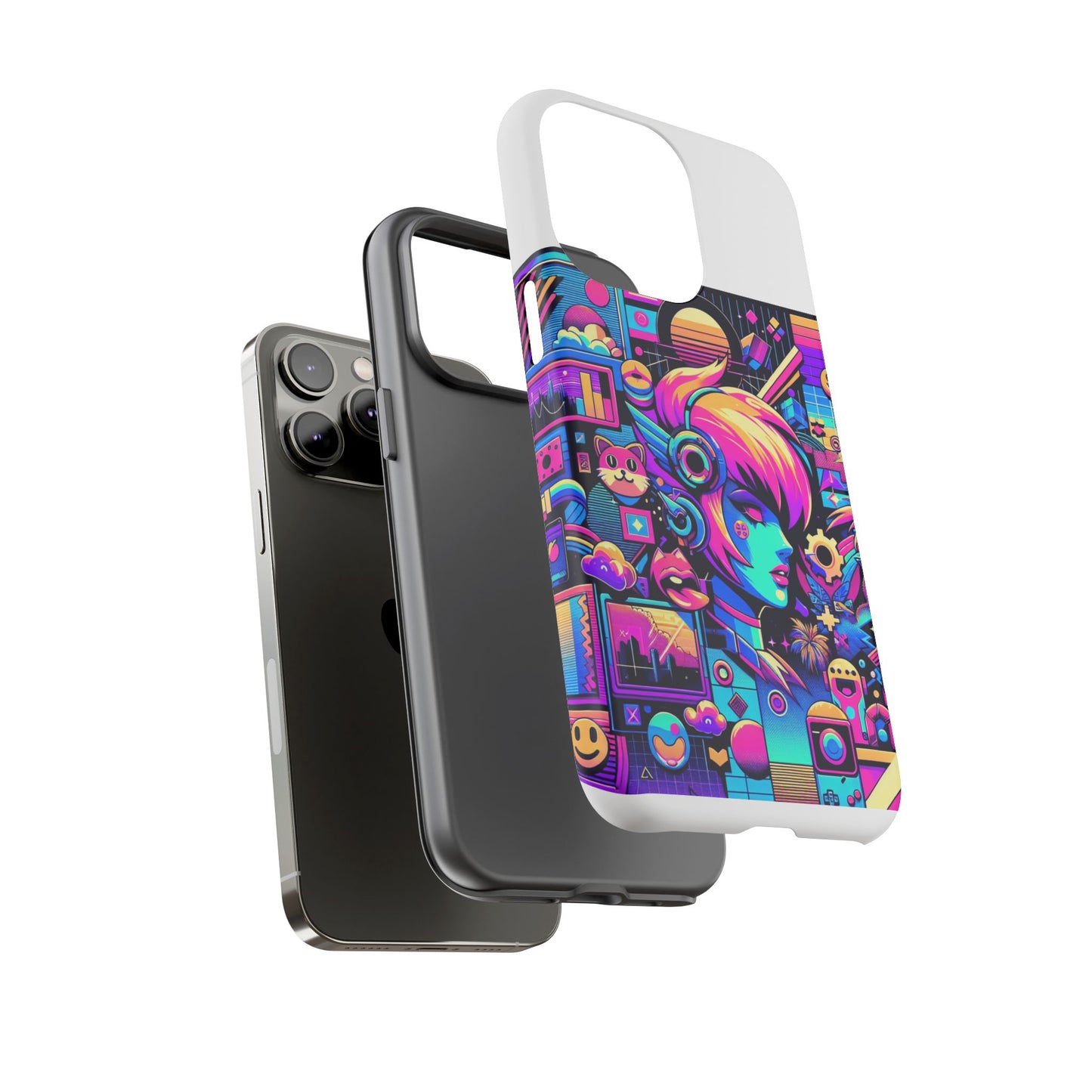 no riz still hits 3d wrap protective phone case for anime lovers, durable shock absorption, uv protected, unique style for smartphones