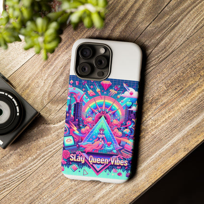 Slay Queen Vibes 3D Wrap Protective Phone Case for Women