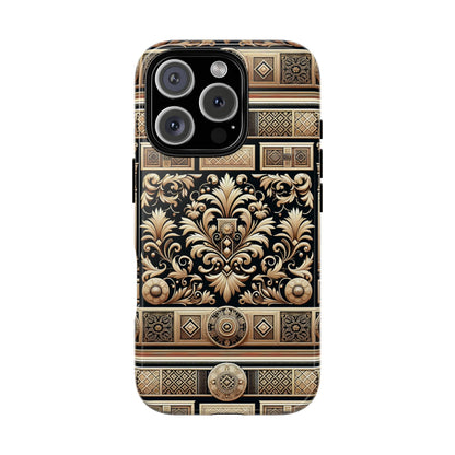 Pattern Image 9 Vibrant 3D Phone Case for Anime and Comic Fans with Ornate Baroque Design for Stylish Protection Compatible with iPhone 13, 14, 15 & 16 – all models including Pro, Pro Max & Plus