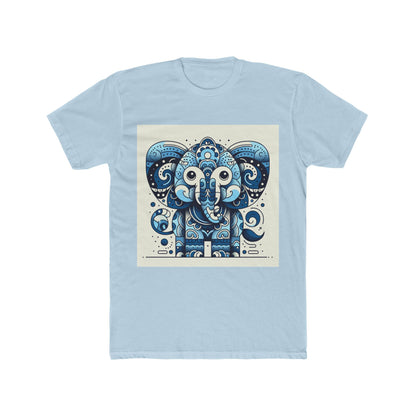 Animal Artwork Unisex T-Shirt – Blue Graphic Tee for Casual Comfort and Everyday Fashion Statement