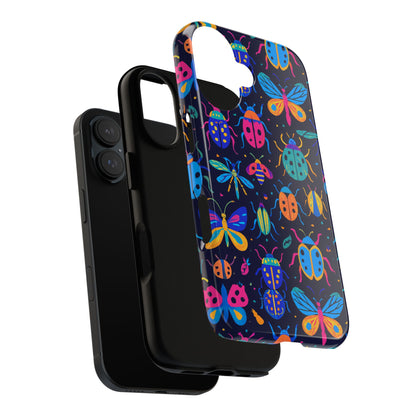 Vibrant 3D Insect Design Phone Case for Stylish Protection and Unique Aesthetic Compatible with iPhone 13, 14, 15 & 16 – all models including Pro, Pro Max & Plus