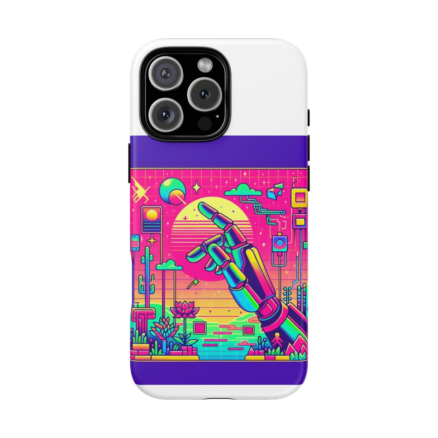 touch grass technician 3d wrap protective phone case