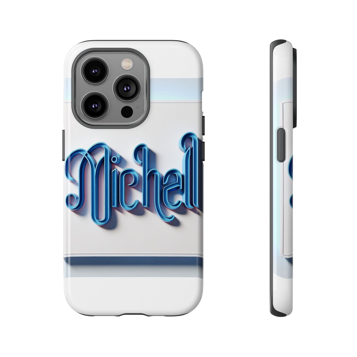 vibrant 3d glossy phone case in retro blue design stylish protection accessory compatible with iphone 13, 14, 15 & 16 – all models including pro, pro max & plus