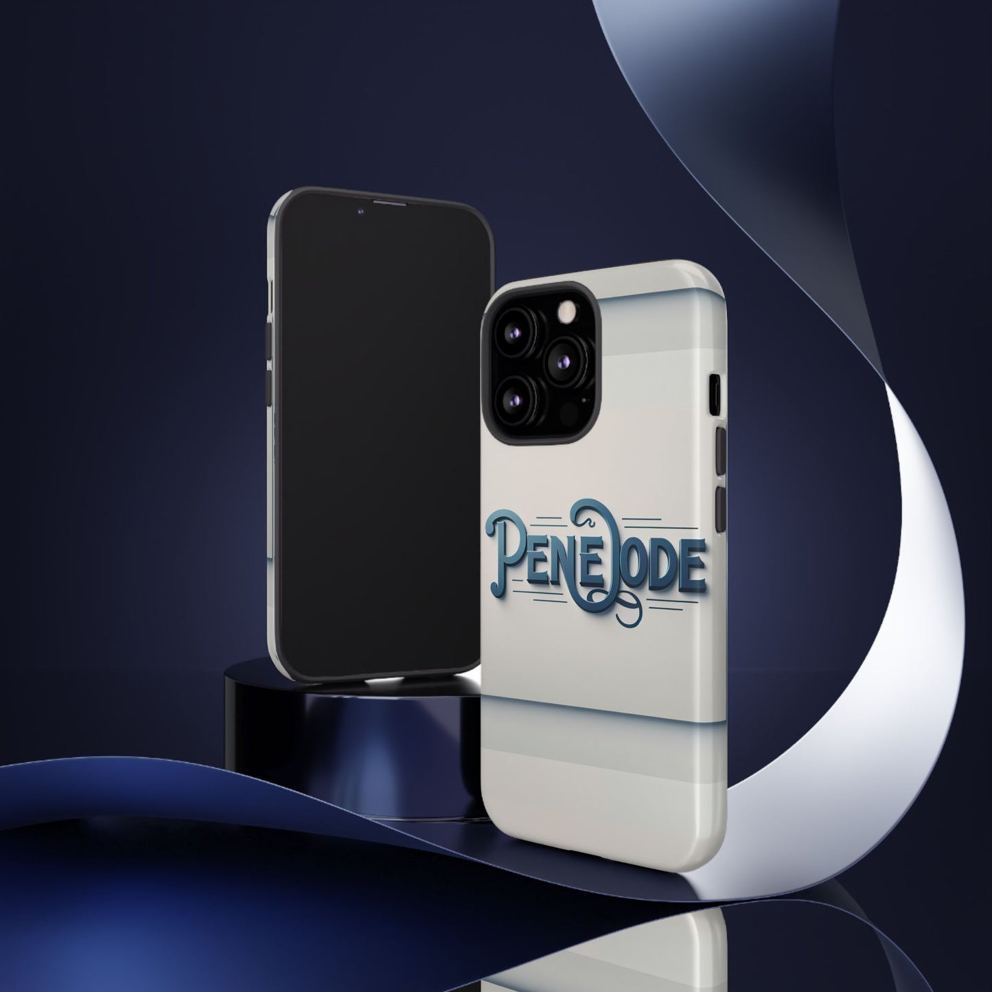 penelope blue phone case with 3d wrap design for unique anime and comic style protection for smartphones