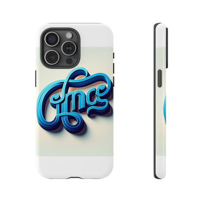 Vibrant 3D Textured Phone Case for Stylish Protection in Blue – Compatible with iPhone 13, 14, 15 & 16 – All Models Including Pro, Pro Max & Plus