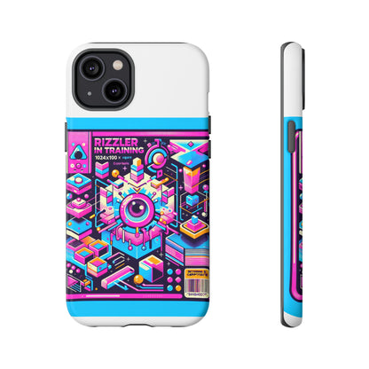 Rizzler In Training 3D Wrap Protective Phone Case for Anime Lovers