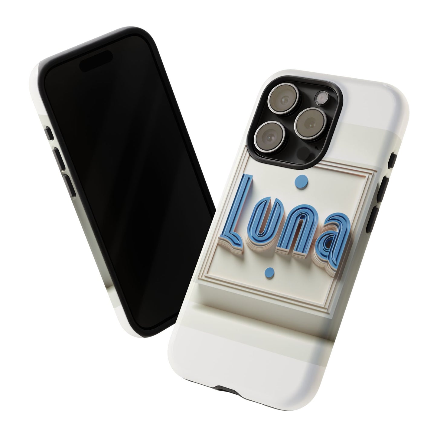 vibrant 3d textured phone case in blue – contemporary design for stylish protection compatible with iphone 13, 14, 15 & 16 – all models including pro, pro max & plus