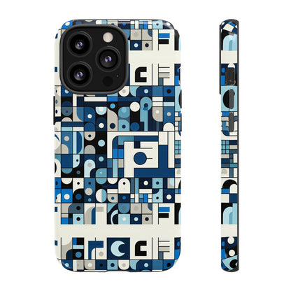 Blue Alphabet F Letter Phone Case for Smartphones, Durable Shockproof TPU Cover with Vivid 3D Wrap Design for Tech Enthusiasts and Anime Fans