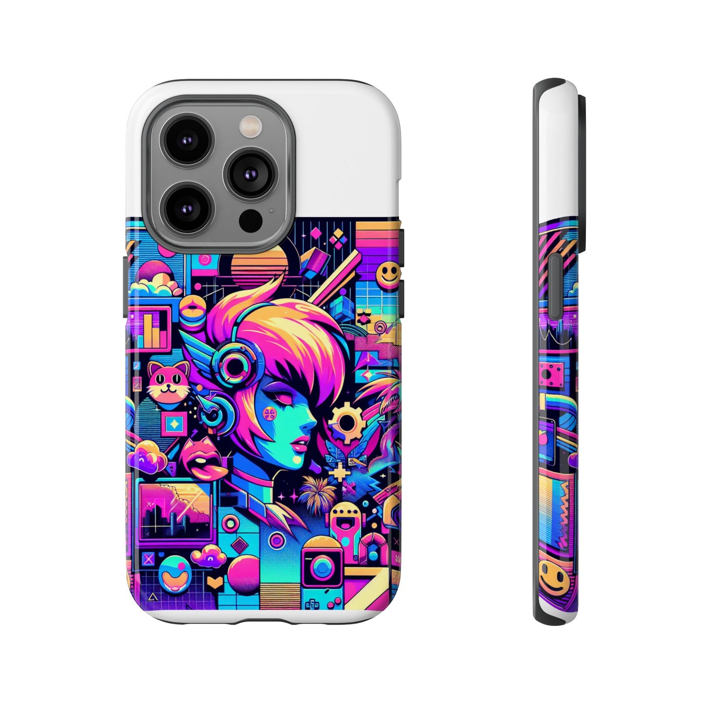 no riz still hits 3d wrap protective phone case for anime lovers, durable shock absorption, uv protected, unique style for smartphones