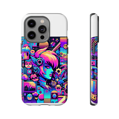 No Riz Still Hits 3D Wrap Protective Phone Case for Anime Lovers, Durable Shock Absorption, UV Protected, Unique Style for Smartphones