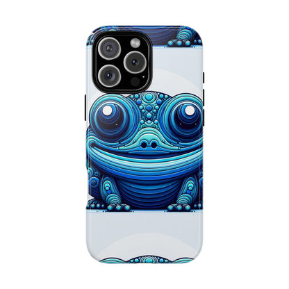 Cool Blue Animal Create 4 3D Wrap Protective Phone Case for Smartphones with Vibrant Animal Design and Shock Absorption