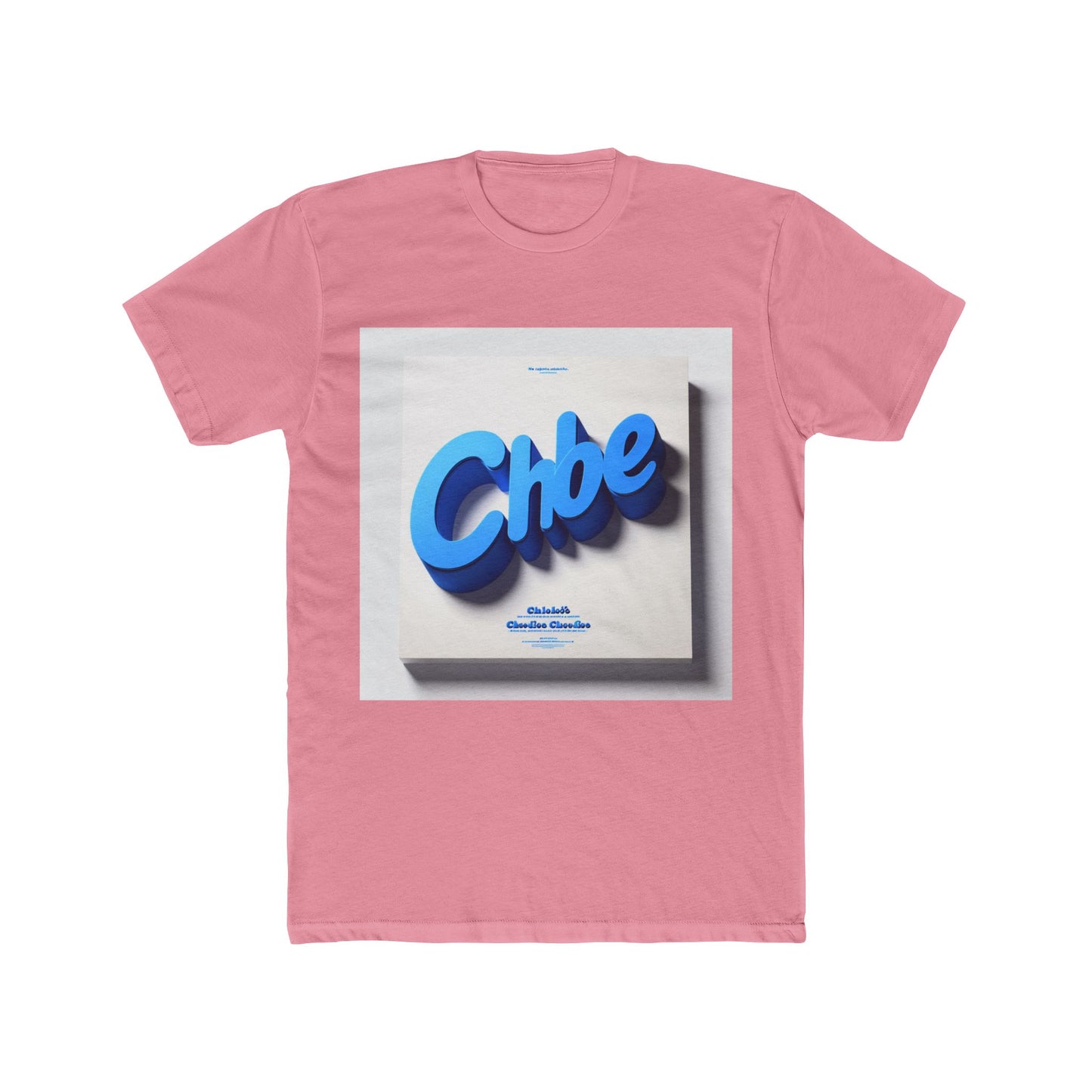 stylish alphabet blue 46 unisex t-shirt - comfortable graphic tee for everyday wear