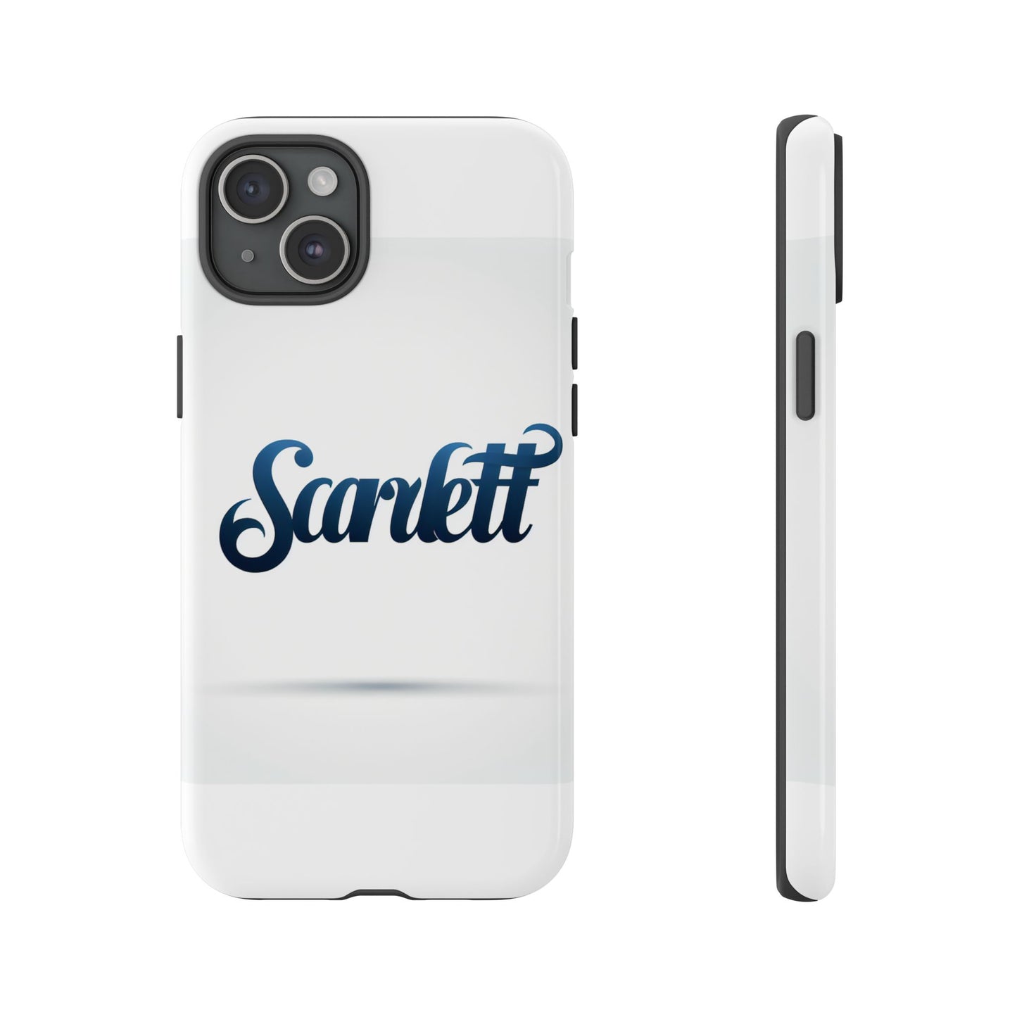 vibrant 3d wrap protective phone case with blue script design – unique fashion accessory – compatible with iphone 13, 14, 15 & 16 – all models including pro, pro max & plus