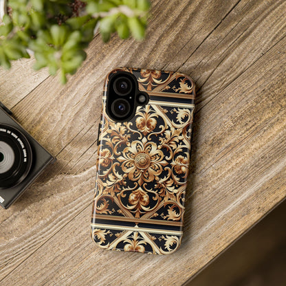 Pattern Image 5 Vibrant 3D Phone Case for Android and iPhone with Ornate Baroque Design Compatible with iPhone 13, 14, 15 & 16 – all models including Pro, Pro Max & Plus