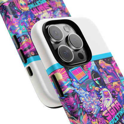 Sigma Sprinting Vibrant Protective Phone Case for Smartphones, 3D Wrap Design with UV Protection, Durable Shock Absorbent Material, Ideal Gift for Anime and Comic Lovers