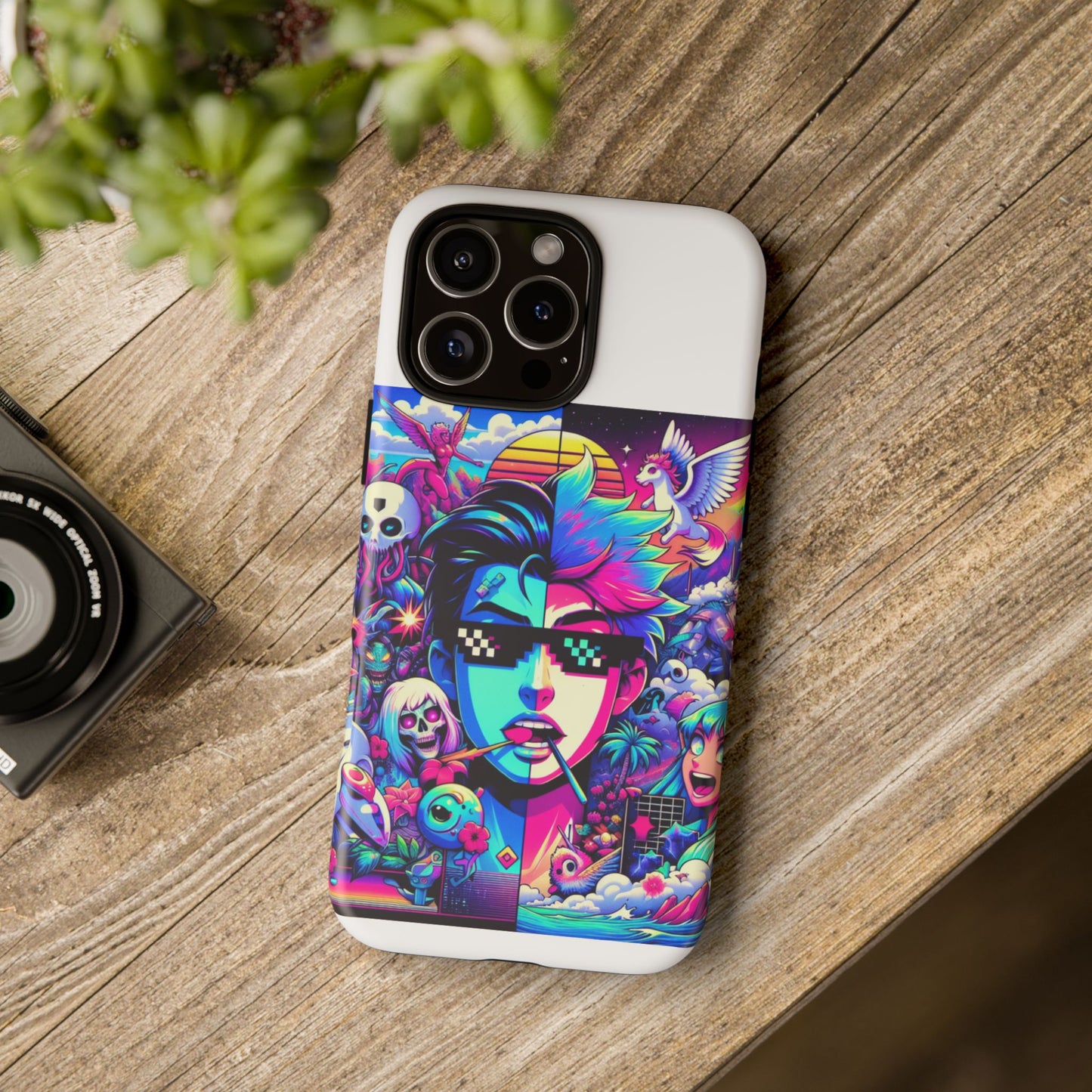 skibidi on sight protective phone case for anime lovers
