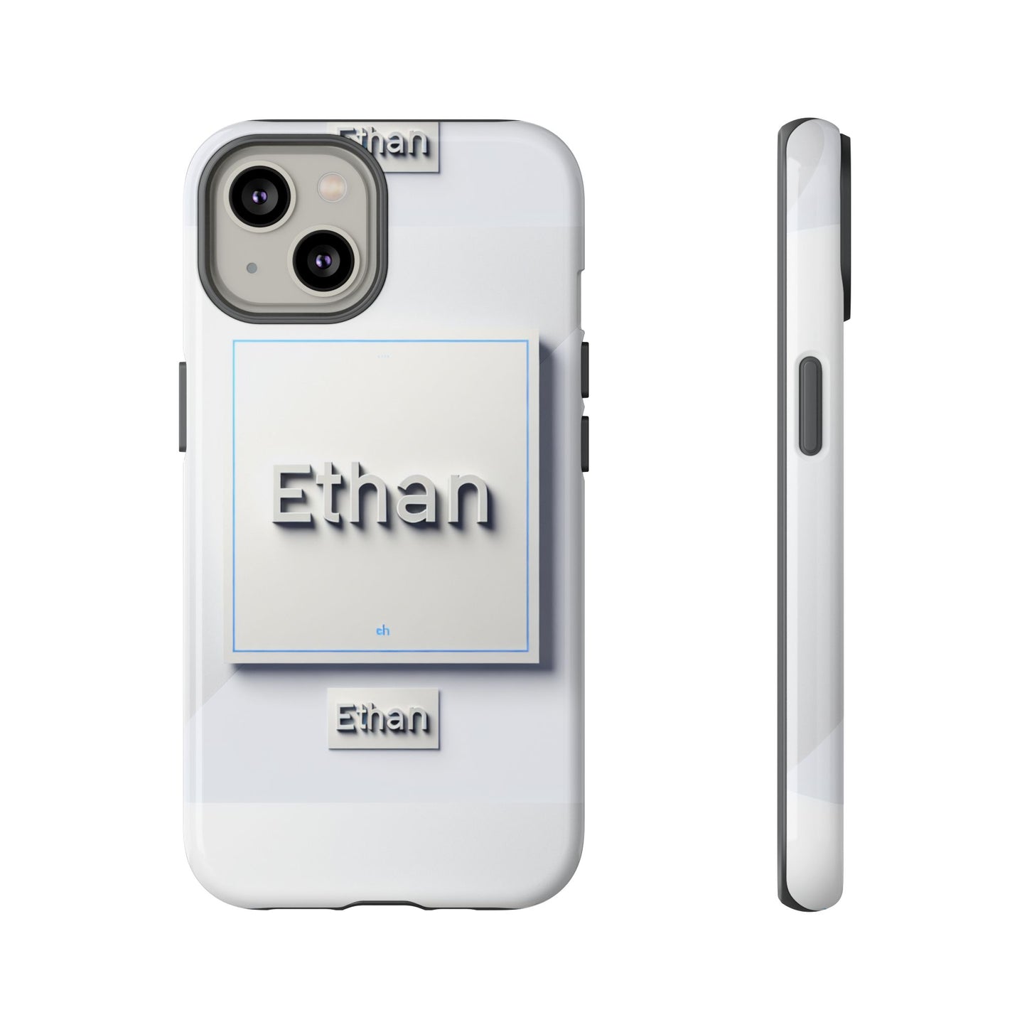 ethan blue 3d wrap phone case for men and women shock absorption durable silicone protective cover with vivid anime and comic design