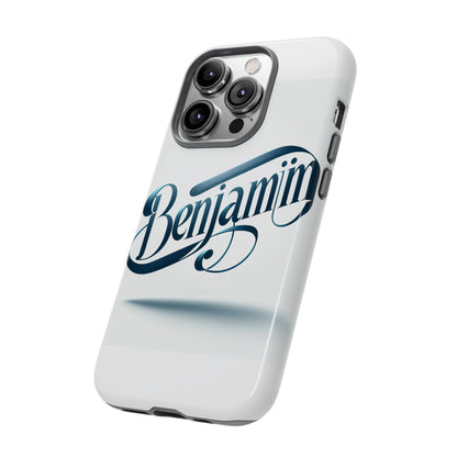 Vibrant 3D Typography Protective Phone Case in Blue – Stylish Protection for Smartphones Compatible with iPhone 13, 14, 15 & 16 – All Models Including Pro, Pro Max & Plus