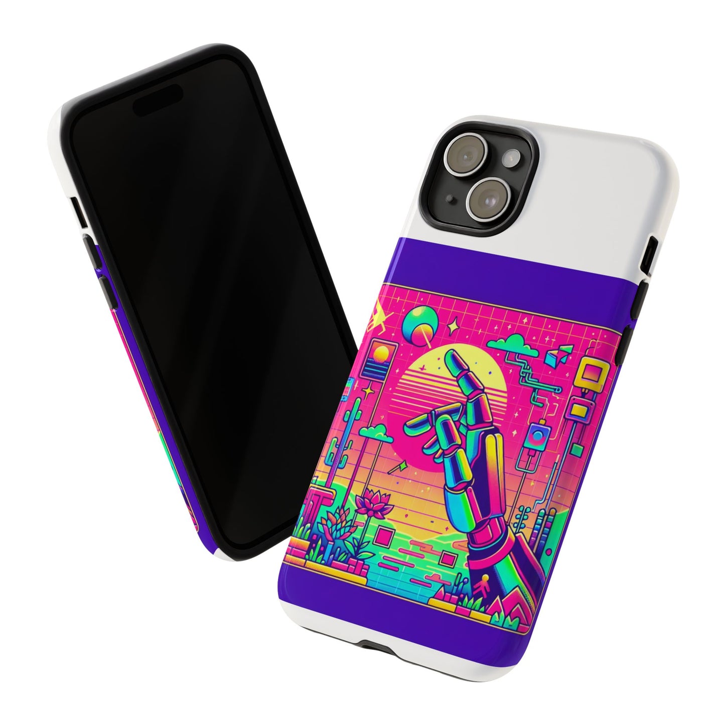 touch grass technician 3d wrap protective phone case