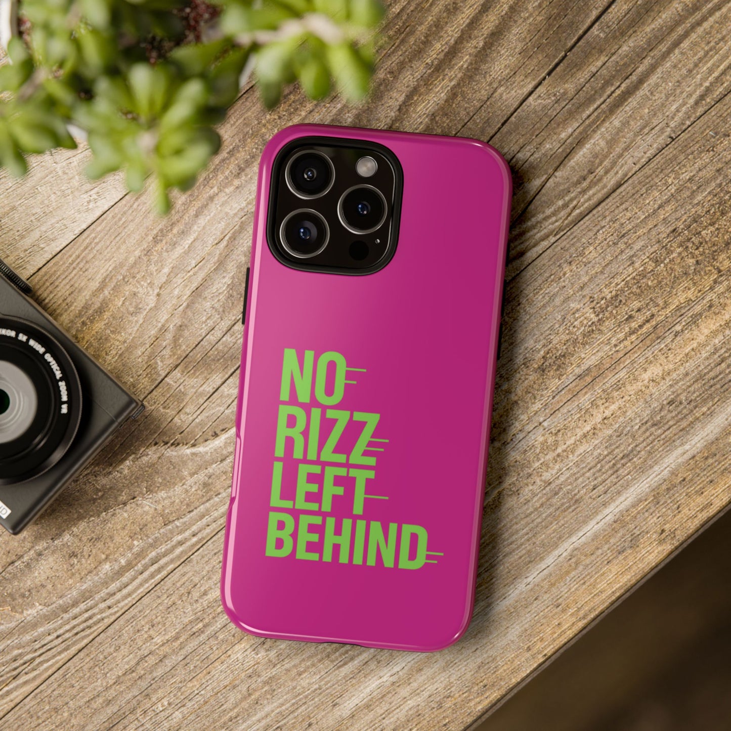 tough cases - no rizz left behind phone case for ultimate protection and style
