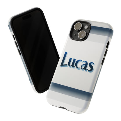 Coolname Lucas Blue 3D Wrap Protective Phone Case for Smartphones with Vibrant Anime and Comic Art Design Shockproof and UV Protected Durable TPU Cover