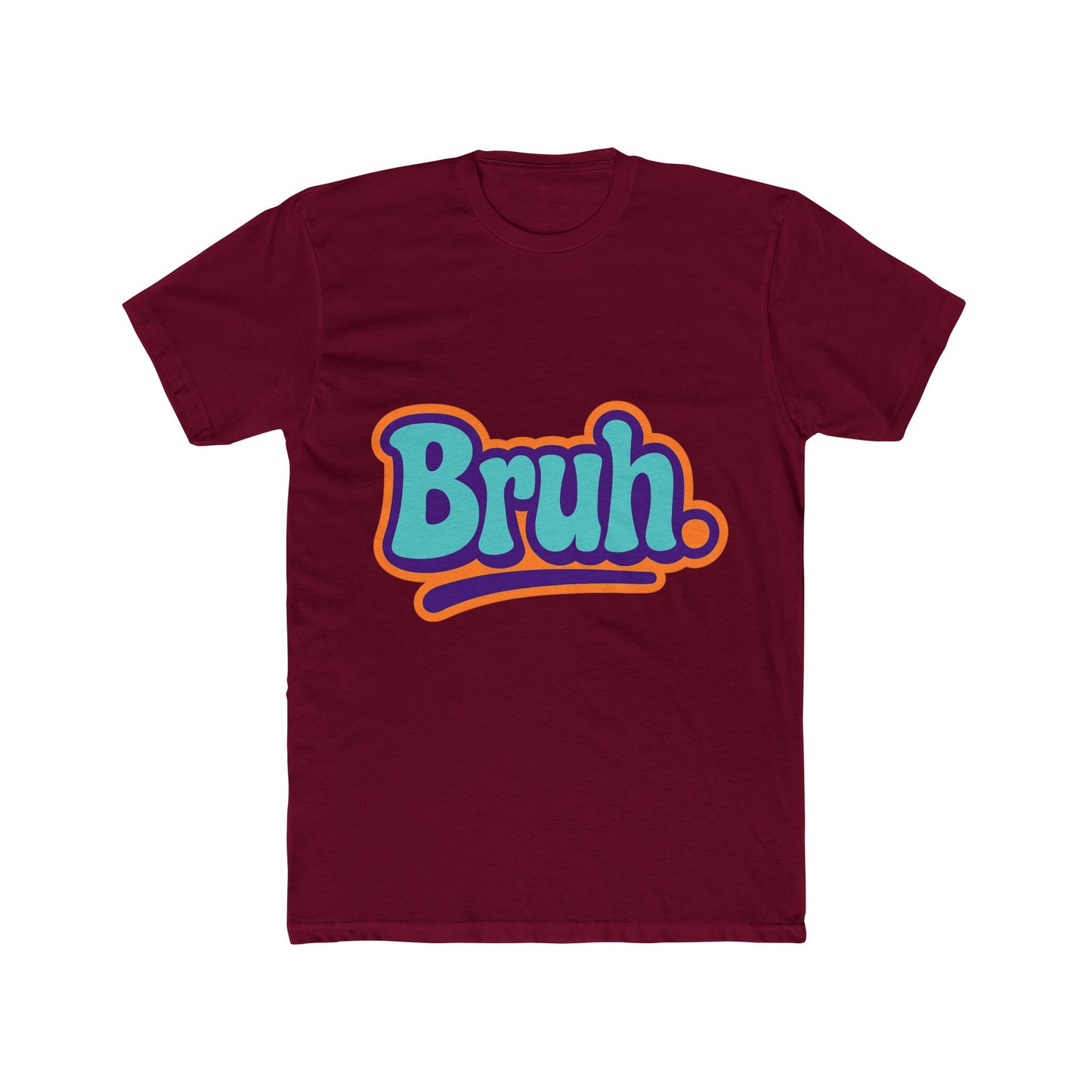 funny bruh meme multicolor unisex t-shirt - humorous graphic tee for men women - soft, stylish novelty t-shirt