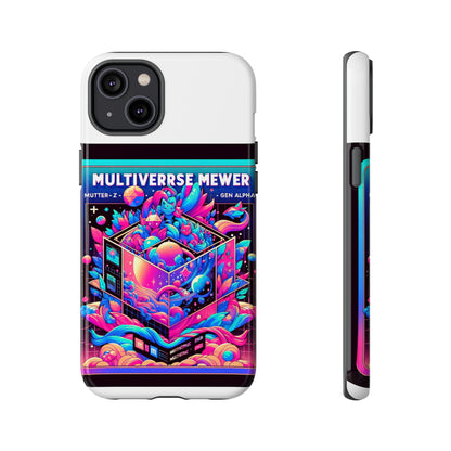 Multiverse Mewer 3D Wrap Protective Phone Case for Anime and Comic Lovers
