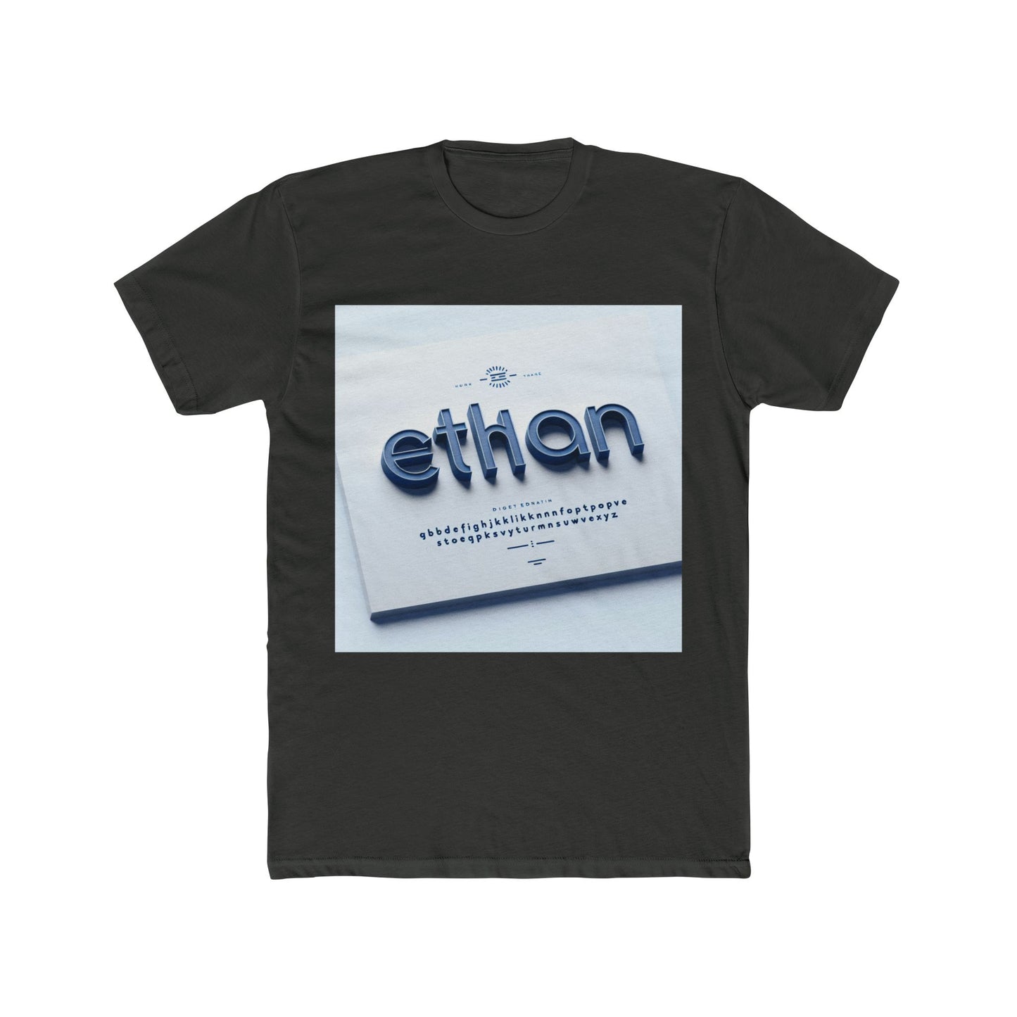 alphabet blue 42 unisex t-shirt - perfect team spirit tee for fans, comfortable casual wear