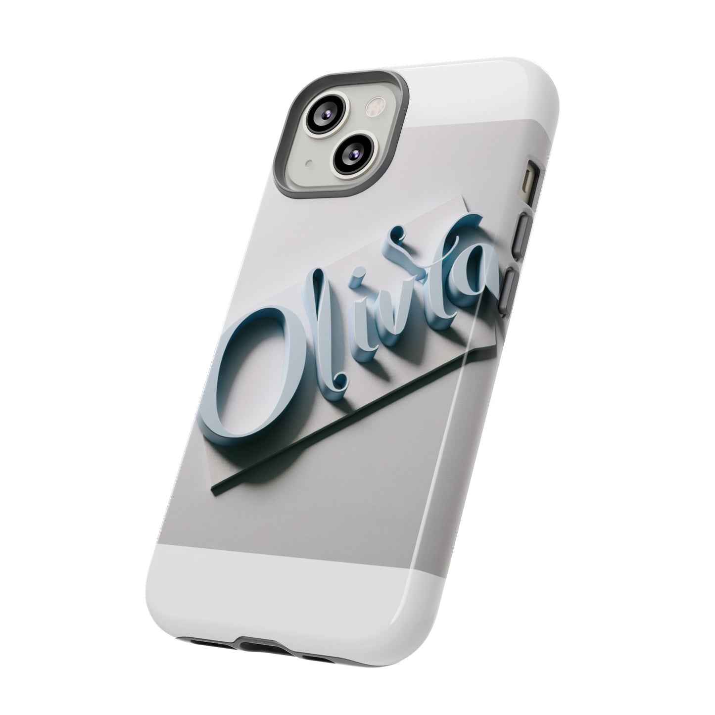 vibrant 3d blue name phone case for stylish protection – unique accessory for self-expression compatible with iphone 13, 14, 15 & 16 – all models including pro, pro max & plus