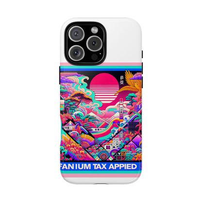 Fanum Tax Applied Protective Phone Case, 3D Wrap Design, Durable Silicone Liner, UV Protected, Shock Absorbing, Fun Anime and Comic Style, Ideal Gift for Tech Enthusiasts