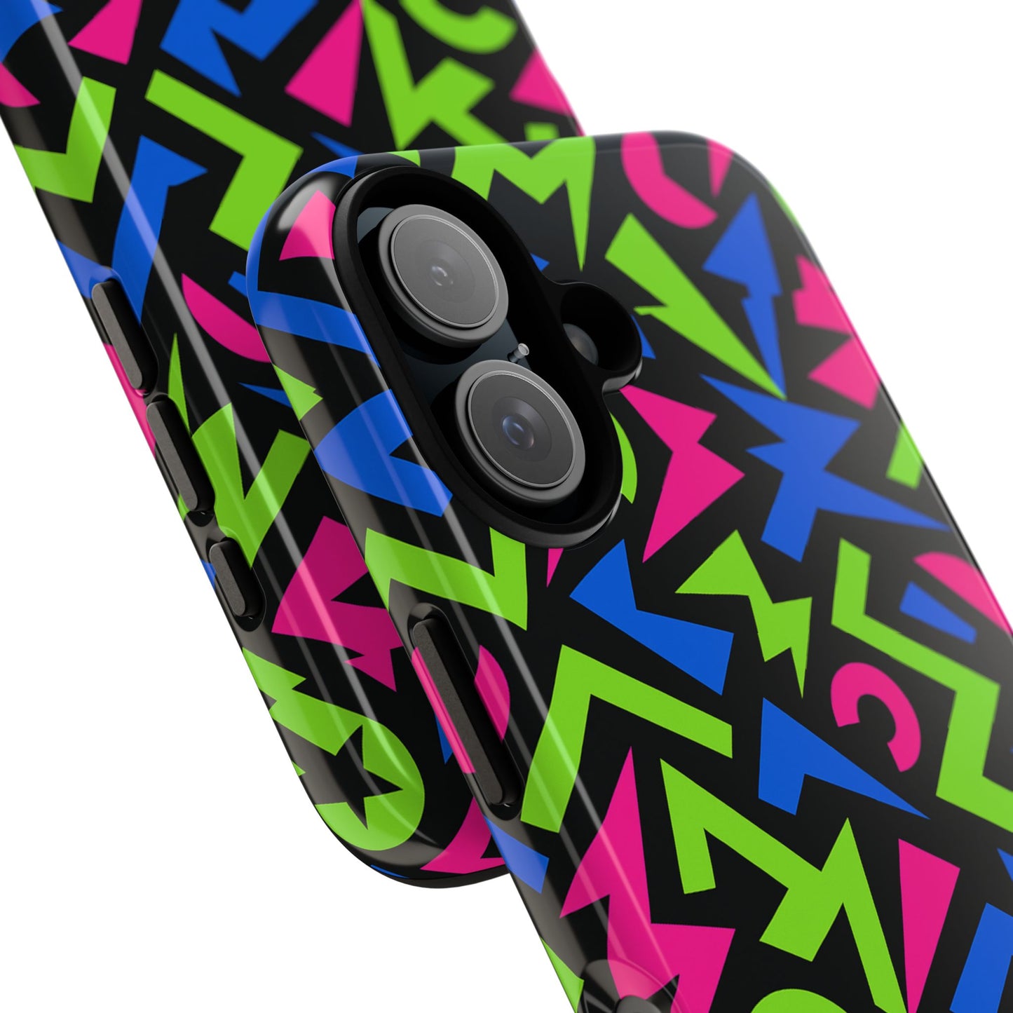 y2k multicolour 4 protective phone case with 3d design – stylish protection for unisex smartphones compatible with iphone 13, 14, 15 & 16 – all models including pro, pro max & plus