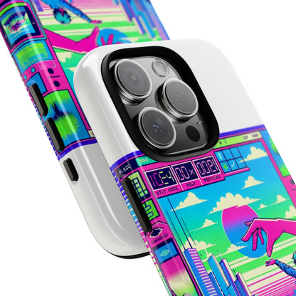 Touch Grass Daily 3D Wrap Protective Phone Case for Smartphones, Durable Shock Absorption, UV Protected, Unique Anime Design, Fun Gift for Tech Enthusiasts